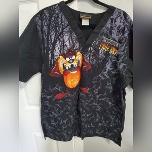 XL Halloween Scrub top